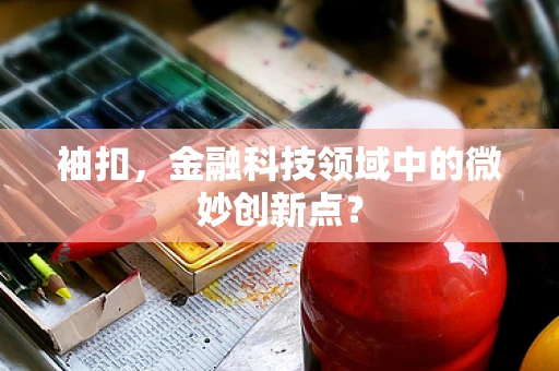 袖扣，金融科技领域中的微妙创新点？