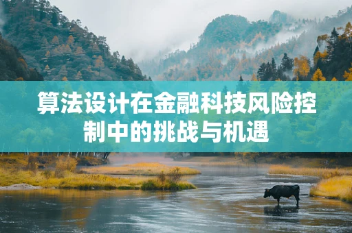 算法设计在金融科技风险控制中的挑战与机遇