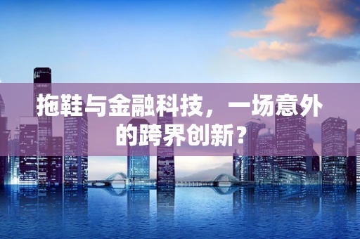 拖鞋与金融科技，一场意外的跨界创新？