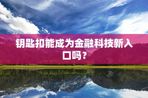 钥匙扣能成为金融科技新入口吗？