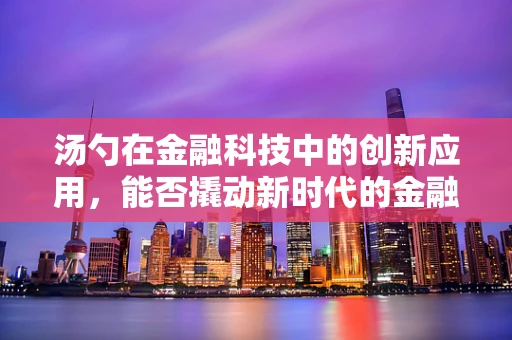 汤勺在金融科技中的创新应用，能否撬动新时代的金融服务？