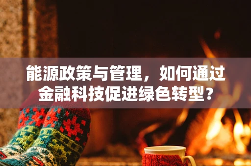 能源政策与管理，如何通过金融科技促进绿色转型？
