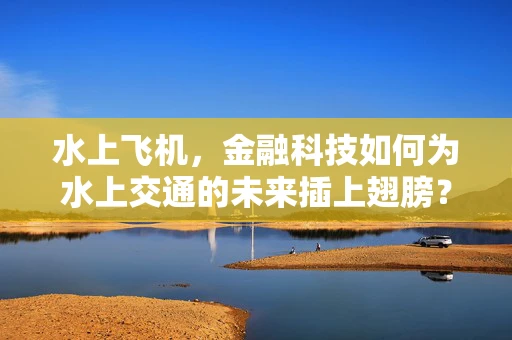水上飞机，金融科技如何为水上交通的未来插上翅膀？