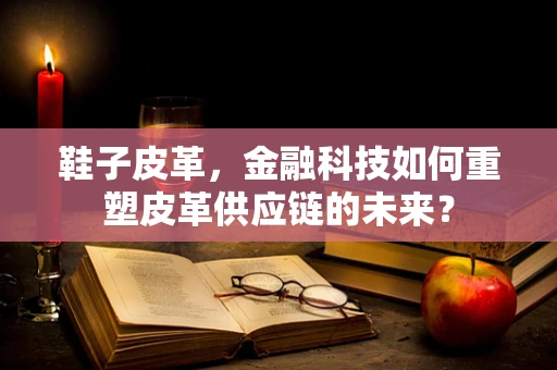 鞋子皮革，金融科技如何重塑皮革供应链的未来？