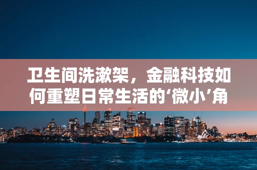 卫生间洗漱架，金融科技如何重塑日常生活的‘微小’角落？