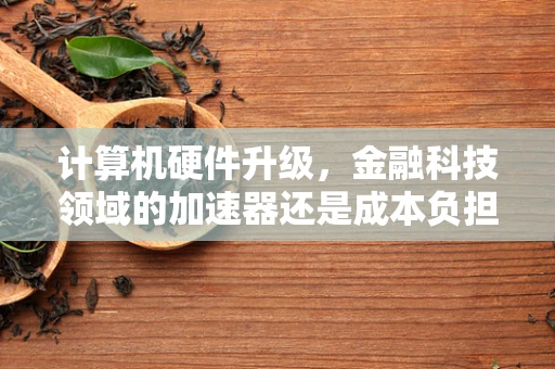 计算机硬件升级，金融科技领域的加速器还是成本负担？