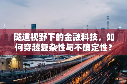 隧道视野下的金融科技，如何穿越复杂性与不确定性？