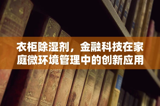 衣柜除湿剂，金融科技在家庭微环境管理中的创新应用？