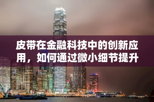 皮带在金融科技中的创新应用，如何通过微小细节提升用户体验？