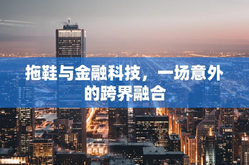 拖鞋与金融科技，一场意外的跨界融合