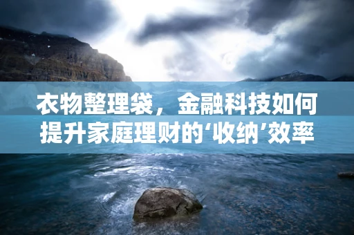 衣物整理袋，金融科技如何提升家庭理财的‘收纳’效率？