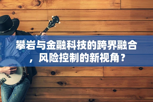 攀岩与金融科技的跨界融合，风险控制的新视角？