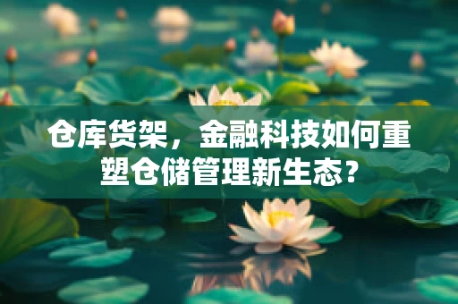 仓库货架，金融科技如何重塑仓储管理新生态？