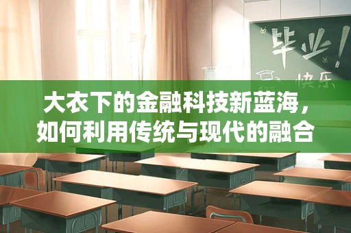 大衣下的金融科技新蓝海，如何利用传统与现代的融合创新？