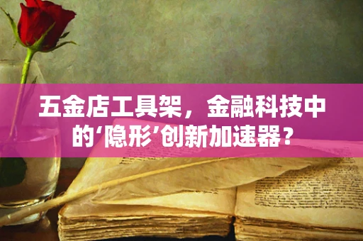 五金店工具架，金融科技中的‘隐形’创新加速器？