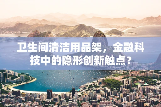 卫生间清洁用品架，金融科技中的隐形创新触点？