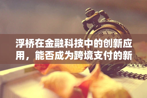 浮桥在金融科技中的创新应用，能否成为跨境支付的新桥梁？