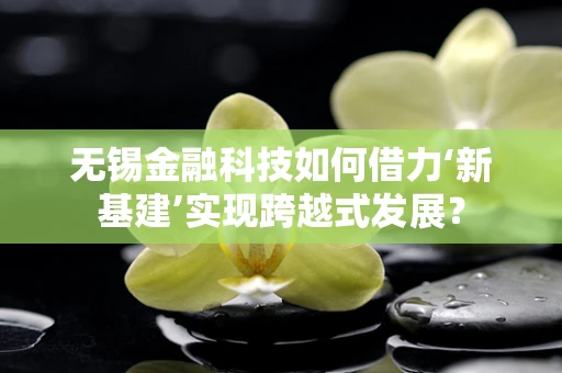 无锡金融科技如何借力‘新基建’实现跨越式发展？