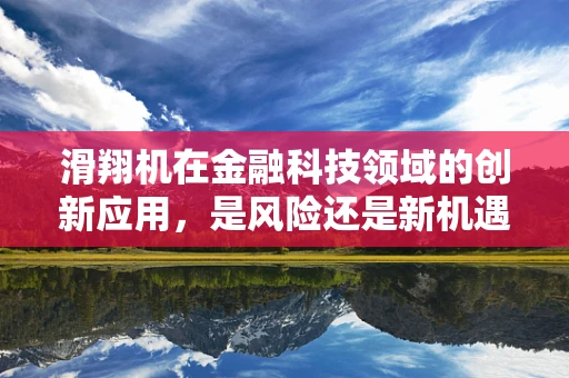 滑翔机在金融科技领域的创新应用，是风险还是新机遇？