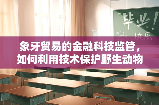 象牙贸易的金融科技监管，如何利用技术保护野生动物？
