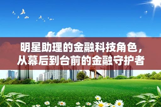 明星助理的金融科技角色，从幕后到台前的金融守护者
