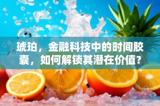 琥珀，金融科技中的时间胶囊，如何解锁其潜在价值？