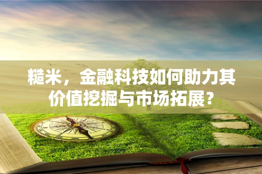 糙米，金融科技如何助力其价值挖掘与市场拓展？