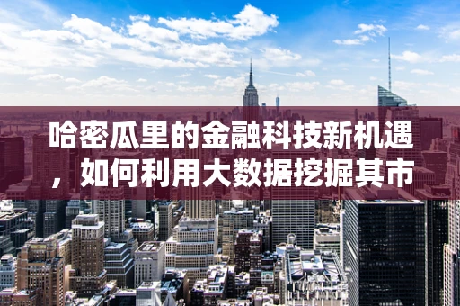哈密瓜里的金融科技新机遇，如何利用大数据挖掘其市场潜力？