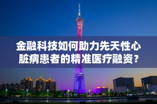金融科技如何助力先天性心脏病患者的精准医疗融资？