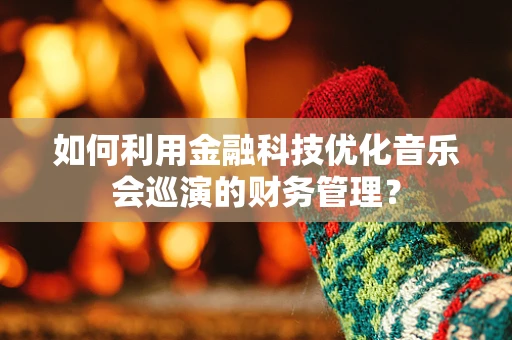 如何利用金融科技优化音乐会巡演的财务管理？