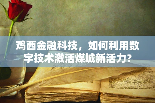 鸡西金融科技，如何利用数字技术激活煤城新活力？