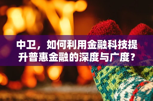 中卫，如何利用金融科技提升普惠金融的深度与广度？