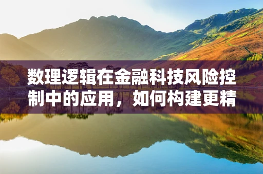数理逻辑在金融科技风险控制中的应用，如何构建更精准的信用评估模型？