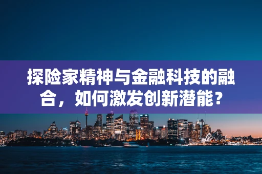 探险家精神与金融科技的融合，如何激发创新潜能？