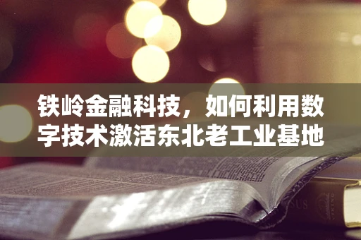铁岭金融科技，如何利用数字技术激活东北老工业基地的金融活力？