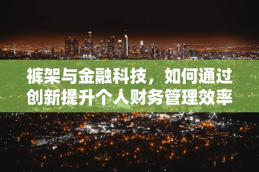 裤架与金融科技，如何通过创新提升个人财务管理效率？