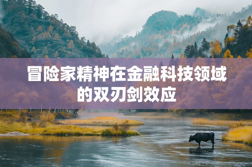 冒险家精神在金融科技领域的双刃剑效应