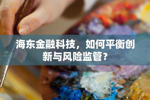 海东金融科技，如何平衡创新与风险监管？