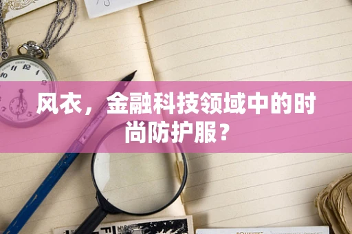 风衣，金融科技领域中的时尚防护服？