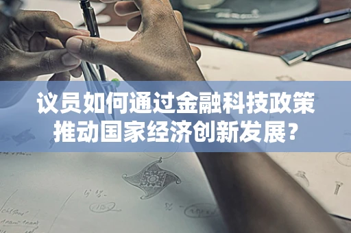 议员如何通过金融科技政策推动国家经济创新发展？