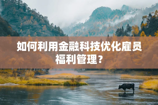 如何利用金融科技优化雇员福利管理？