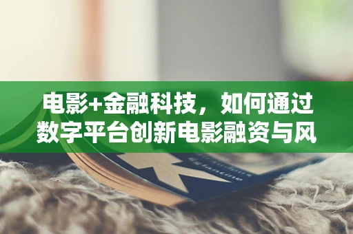 电影+金融科技，如何通过数字平台创新电影融资与风险管理？