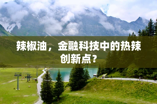 辣椒油，金融科技中的热辣创新点？