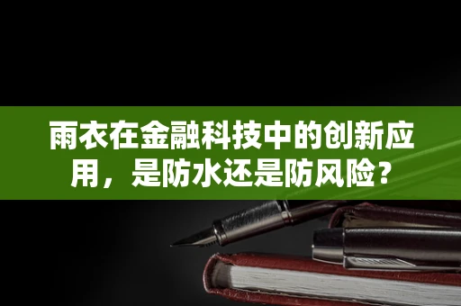 雨衣在金融科技中的创新应用，是防水还是防风险？