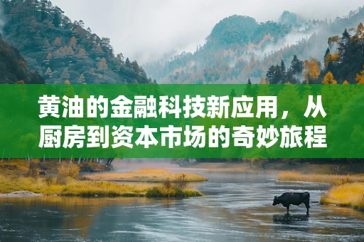 黄油的金融科技新应用，从厨房到资本市场的奇妙旅程
