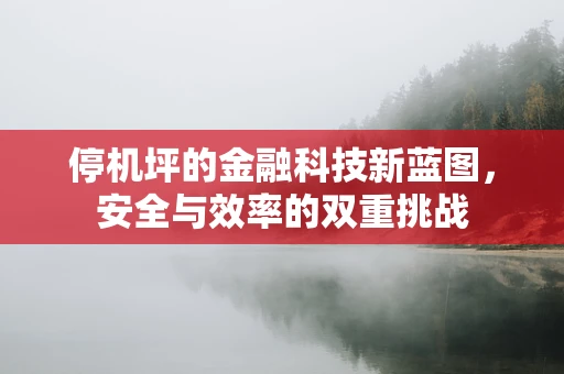 停机坪的金融科技新蓝图，安全与效率的双重挑战