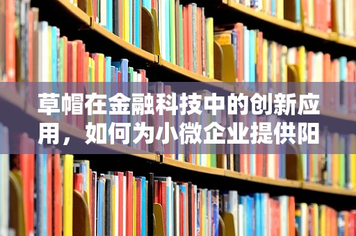 草帽在金融科技中的创新应用，如何为小微企业提供阳光般的支持？