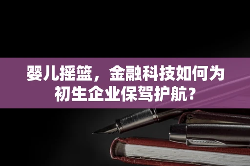 婴儿摇篮，金融科技如何为初生企业保驾护航？