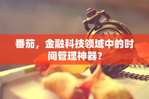 番茄，金融科技领域中的时间管理神器？