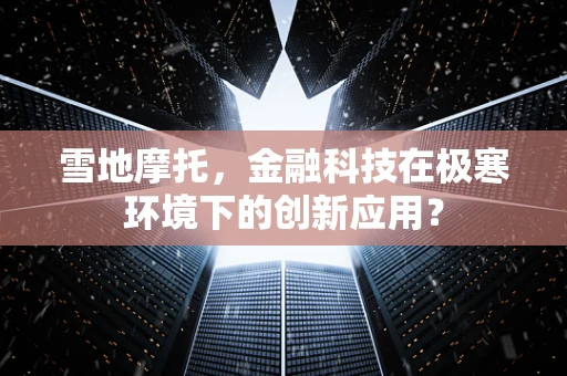 雪地摩托，金融科技在极寒环境下的创新应用？